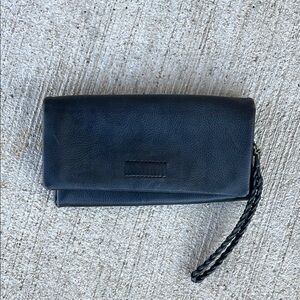 Kooba Wallet Leather Large Wristlet Clutch